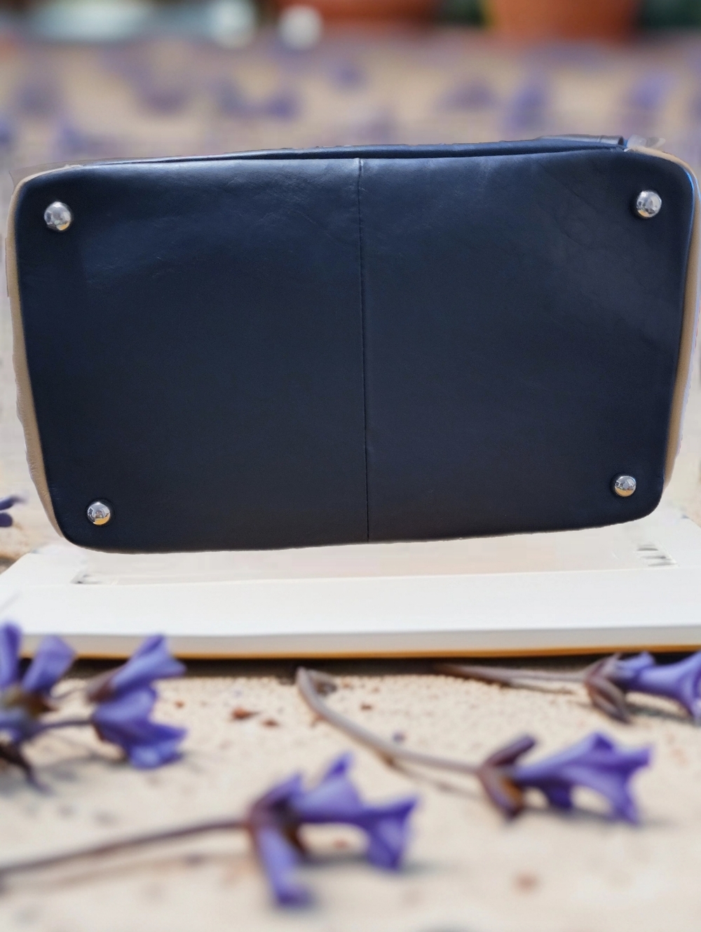 Talbots Colorblock Satchel. - Picture 4 of 7